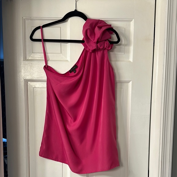 The Limited Pink One-Shoulder Top - Picture 1 of 3